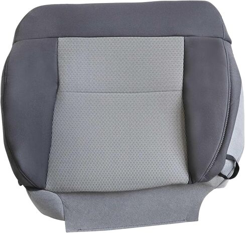 Priprilod Driver Side Bottom Replacement Seat Cover Fit for Ford F150 2004 2005 2006 2007 2008 Cloth Dark Flint Gray FE or ME F in Saudi Arabia