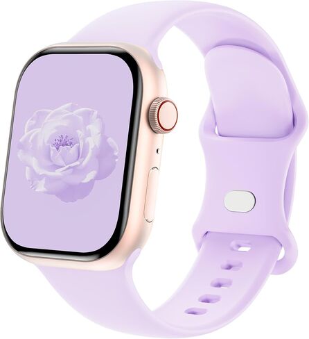 سوار سيليكون متوافق مع ساعة Apple 41 مم 38 مم 40 مم 49 مم 46 مم 45 مم 42 مم 44 مم، سوار معصم رياضي بديل لسلسلة iWatch 11 10 9 8 7 6 5 4 SE Ultra 3 2 1 للنساء والرجال in Kuwait