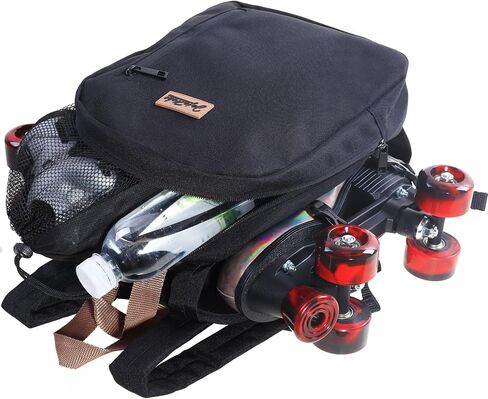 JajaHoho Roller skates bags for Women Men, Multi-functional Sports Backpack for Rollerskates, Ice skates, Inline skates in Saudi Arabia