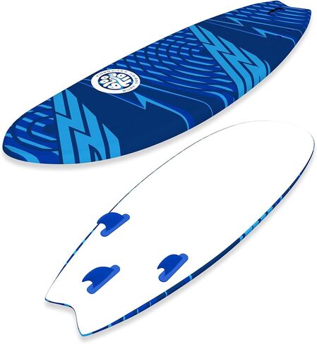 لوح ركوب الأمواج الناعم من Foam Bloo Tide بطول 6 بوصات in Kuwait