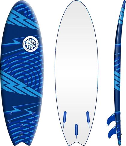 لوح ركوب الأمواج الناعم من Foam Bloo Tide بطول 6 بوصات in Kuwait