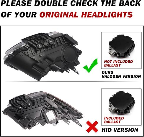 Xenon HID Headlight Ballast Control Unit w/Igniter & D2S Bulb Replacement for Nissan Rogue 350z Altima Murano Marano Maxima, Infiniti G35 G37 FX35 Qx56, # Replace 28474-89904 28474-8991A in Kuwait