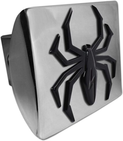 Elektroplate Metalhead Lightning Spider جميع غطاء عقبة حمراء معدنية للشاحنات وسيارات الدفع الرباعي | يناسب مستقبلات عقبة مقطورة 2 بوصة | in Kuwait