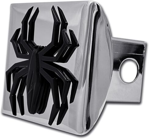 Elektroplate Metalhead Lightning Spider جميع غطاء عقبة حمراء معدنية للشاحنات وسيارات الدفع الرباعي | يناسب مستقبلات عقبة مقطورة 2 بوصة | in Kuwait