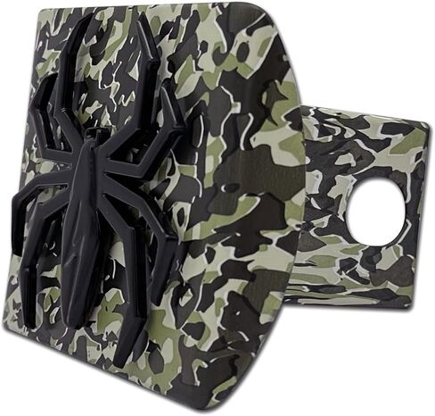 Elektroplate Metalhead Lightning Spider جميع غطاء عقبة حمراء معدنية للشاحنات وسيارات الدفع الرباعي | يناسب مستقبلات عقبة مقطورة 2 بوصة | in Kuwait