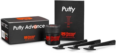Thermal Grizzly TG Putty Basic – Electrically Non-Conductive Thermal Interface Material for GPU Modding and Thermal Pad Replacement in Kuwait