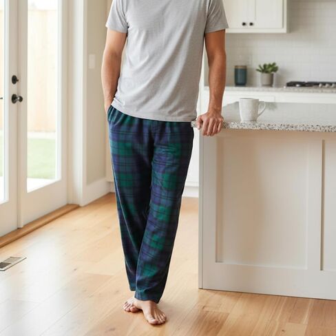 Funky Junque Funny Men's Pajama Pants - Novelty Lounge Sleepwear - Dad's Day Gift - Comfortable Drawstring Waist PJ Bottoms in Kuwait