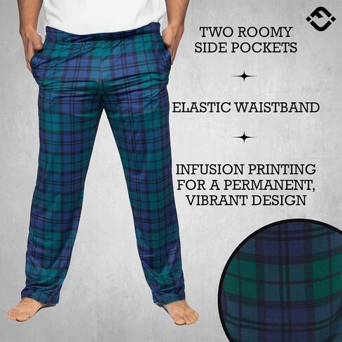 Funky Junque Funny Men's Pajama Pants - Novelty Lounge Sleepwear - Dad's Day Gift - Comfortable Drawstring Waist PJ Bottoms in Kuwait