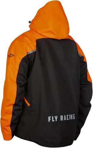 سترة Fly Racing Carbon Snow Jacket - تزلج شتوي للرجال، لوح تزلج على الجليد، سترة ثلجية، معدات ثلج مقاومة للماء وقابلة للتنفس in Saudi Arabia
