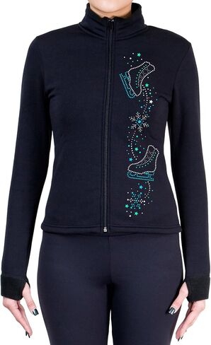 سترة NY2 SPORTSWEAR للتزلج على الجليد بولارتيك من الصوف مع Spangles JS108 - مقاسات الأطفال in Kuwait