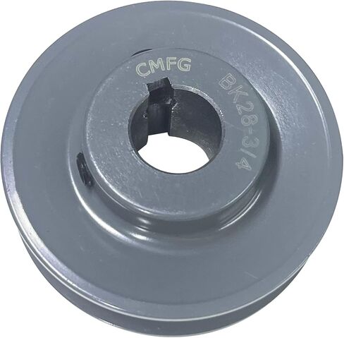 2BK40-3/4, 2BK4034 v Belt Pulley,3.95'' inch OD 3/4'' Inch Bore,Cast Iron Material, BK Double Groove Motor Pulley for "4L" or "A" Belts and "5L" or "B" Belts in Saudi Arabia