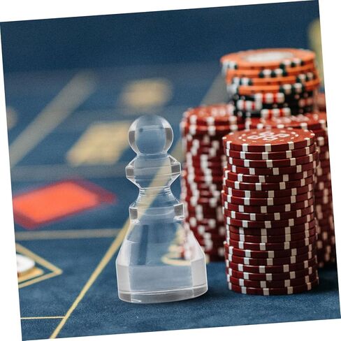 Yardwe Poker Chip Win Marker Acrylic Wheel Marker for Indoor Outdoor Gaming Multi Use Design for Easy Tracking in Kuwait