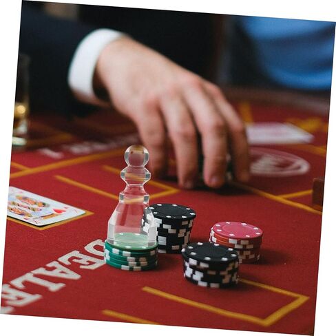 Yardwe Poker Chip Win Marker Acrylic Wheel Marker for Indoor Outdoor Gaming Multi Use Design for Easy Tracking in Kuwait