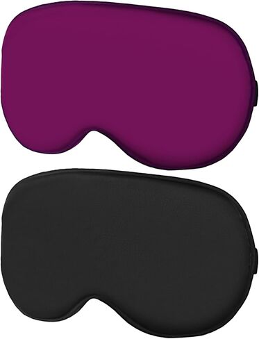 Silk Sleep Mask 6 Pack - Soft, Breathable, Reduces Puffy in Kuwait