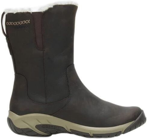 Merrell womens Encore 4 Tall Polar Waterproof Snow Boot, Black, 9 Wide in Kuwait