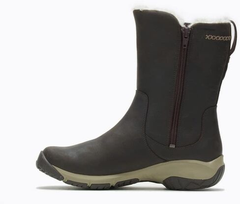 Merrell womens Encore 4 Tall Polar Waterproof Snow Boot, Black, 9 Wide in Kuwait