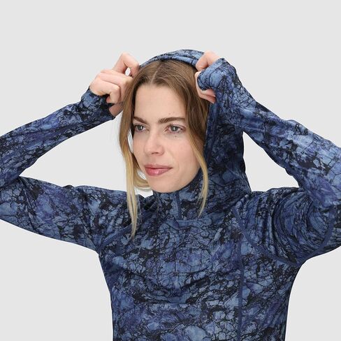 Outdoor Research Women's Echo Printed Hoodie – Pullover Hooded Sweatshirt in Saudi Arabia