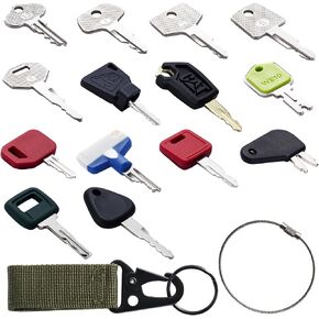 Contractors Heavy Equipment Keys Master Set Construction Equipment Multi Keys fit Most Common Equipment Manufactures Excavator Loader Dozer Backhoe Volvo CAT John Deere Case Doosan JCB Kubota Hyster in Saudi Arabia