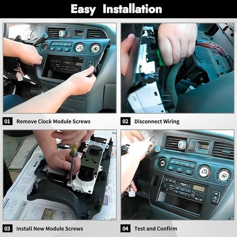 79600-S84-A21ZA Heater Climate Control Switch Module Panel Compatible with 2001 2002 Honda Accord A/C Climate Temp Unit Replace for 79600S84A21ZA in Kuwait