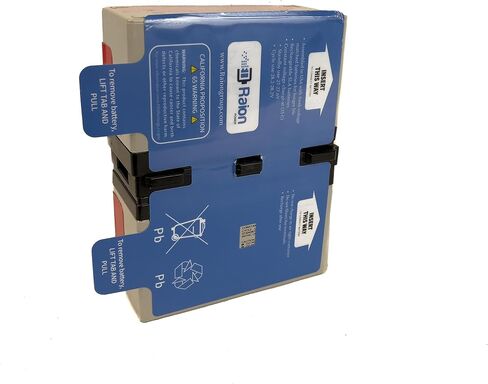 Raion Power 96V 5.5Ah Compatible RBC152 Replacement High Rate Discharge Battery for APC UPS SRT3000RMXLA, SRT3000RMXLI, SRT3000MXLT, SRT3000XLA, SRT3000XLI, SRT3000XLT, SRT3000XLW-IEC, SRT96BP, & more in Kuwait