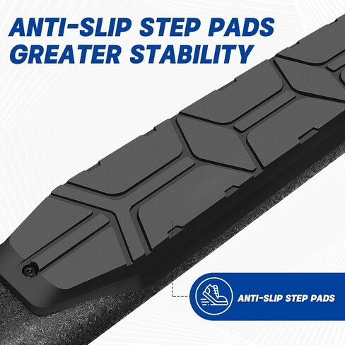 3.5 Inch Oval Tube Step Bar Running Boards Compatible with 2025 2026 Toyota 4Runner(Without Side Skirts). 4Runner Step Bars and Carbon Steel Side Steps Step Bars. in Kuwait