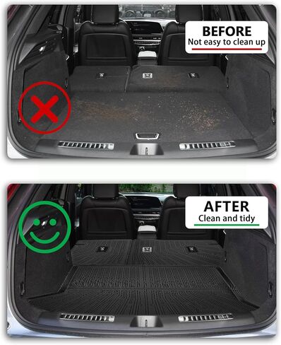 Cargo Liner Compatible with 2021-2025 Buick Envision Trunk Mat Cargo Mat Back Seat Cover Protector Dog Liner Pet Mat Cargo Trunk Liner(Backrest Mats+Trunk Mat) in Saudi Arabia
