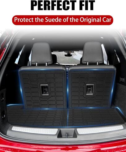 Cargo Liner Compatible with 2021-2025 Buick Envision Trunk Mat Cargo Mat Back Seat Cover Protector Dog Liner Pet Mat Cargo Trunk Liner(Backrest Mats+Trunk Mat) in Saudi Arabia