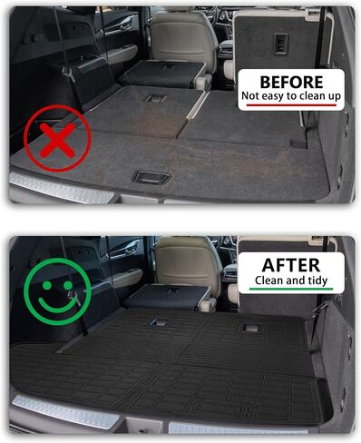 Cargo Liner Compatible with 2021-2025 Buick Envision Trunk Mat Cargo Mat Back Seat Cover Protector Dog Liner Pet Mat Cargo Trunk Liner(Backrest Mats+Trunk Mat) in Saudi Arabia