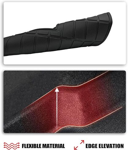 Cargo Liner Compatible with 2021-2025 Buick Envision Trunk Mat Cargo Mat Back Seat Cover Protector Dog Liner Pet Mat Cargo Trunk Liner(Backrest Mats+Trunk Mat) in Saudi Arabia
