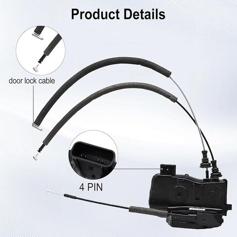 813203S020 Front Passenger Right Side Door Lock Latch Actuator Compatible with Hyundai Sonata 2011 2012 2013 2014 2015 1.6L 2.0L 2.4L Replace 81320-3S020 DLA1092S in Saudi Arabia