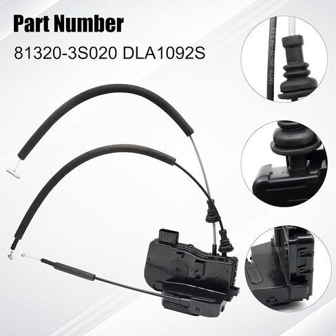 813203S020 Front Passenger Right Side Door Lock Latch Actuator Compatible with Hyundai Sonata 2011 2012 2013 2014 2015 1.6L 2.0L 2.4L Replace 81320-3S020 DLA1092S in Saudi Arabia