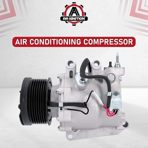Replacement Car/Truck AC Compressor By AA Ignition - Compatible with Freightliner, Peterbilt, Kenworth 1996-1999 - Replaces ET210L, ET210L-25150-1996, 1997, 1998, 1999 in Saudi Arabia