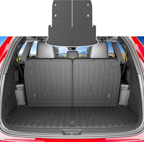 Cargo Mat Compatible with 2024-2025 Lexus TX 350 500H 550H+ Trunk Liner Cargo Liner Backrest Trunk Mat Replacement for 2024-2025 Lexus TX Accessories in Kuwait