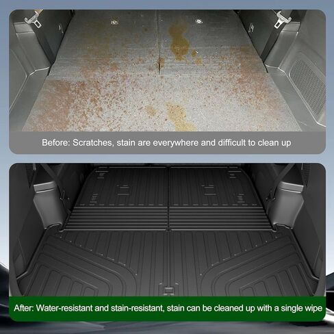 Cargo Mat Compatible with 2024-2025 Lexus TX 350 500H 550H+ Trunk Liner Cargo Liner Backrest Trunk Mat Replacement for 2024-2025 Lexus TX Accessories in Kuwait