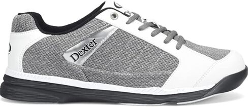 حذاء بولينج رجالي من Dexter Wyoming - Lt رمادي/أبيض 9 1/2 in Saudi Arabia