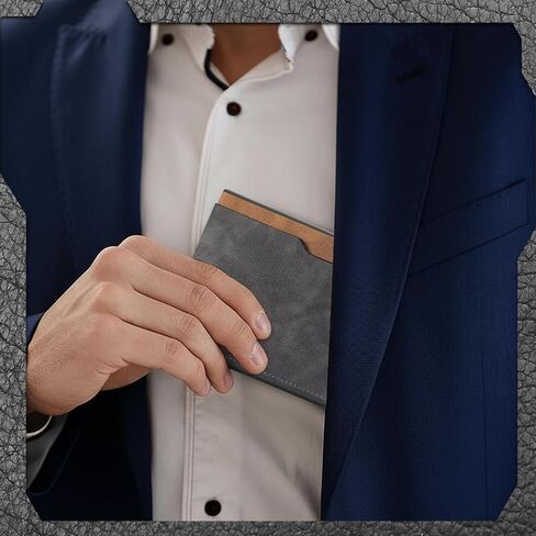 12 PCS MEN'S Wallet Dad Leather Withrets Wallets Pu Geather Wallet Way Day Homports for Groomsmen Uncle Pirthday Anniversary in Saudi Arabia