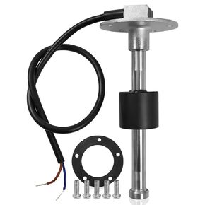 10" 0-90 ohms Fuel Sender Unit Boat Fuel Tank Sending Unit Marine Fuel Level Gauge Sensor 250mm Stainless Steel Fuel Tank Sender for Fuel Level Gauges Water Level Gauges