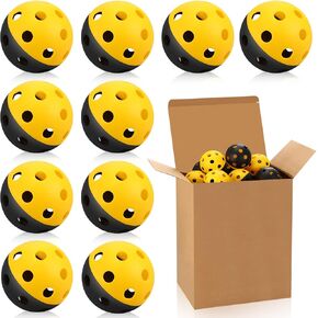 50 قطعة من كرات البيسبول البلاستيكية للتدريب على البيسبول من سينا، 50 قطعة من كرات البيسبول في الأماكن المغلقة والمفتوحة، وممارسة الضرب والرمي والإمساك مع صندوق التعبئة وحقيبتين شبكيتين برباط in Kuwait