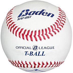 Baden T-Ball Safety Baseballs with Sponge Rubber Center (One Dozen)