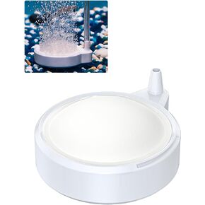 Pawfly Aquarium Hemispherical Air Stone for Air Pump Fish Tank Air Stone Disc Bubbler Round Micro Bubble Release Tool Oxygen Diffuser for Fish Tanks Buckets Small Ponds and DWC System