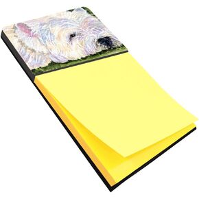 Caroline's Treasures SS8831SN Westie Refillable Sticky Note Holder or Postit Note Dispenser, 3.25 by 5.5", Multicolor