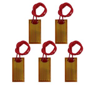 YYSOLDER 5PCS Film Heater Plate 100mmx100mm(24v 100w) Adhesive Pad Flexible Polyimide Heater Plate Adhesive PI Heating Elements Film