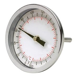 SP Bel-Art, H-B DURAC Bi-Metallic Thermometer; 50 to 500F, 44mm Dial (B61310-6600)