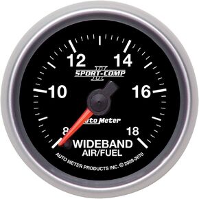 Auto Meter 3670 Sport-Comp II 2-1/16" Wideband Air/Fuel Ratio Analog Gauge