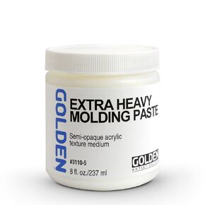 Acrylic Medium Golden Extra Heavy Gel/Molding Paste 8 oz
