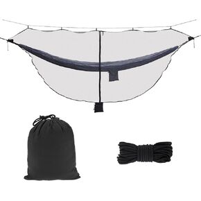 ZXPLO 11ft X 4.5ft Hammock Bug Net, Mosquito Net for Hammocks, Mesh Hammock Netting Fits All Camping Hammocks