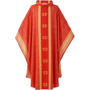 BLESSUME Priest Liturgical Chasuble Father Mass Vestments Robe