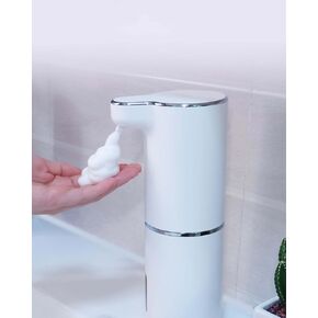 8AMTECH Automatic Foaming Soap Dispenser, Touchless Hand Soap Dispenser USB Rechargeable Countertop Dish Soap Dispenser for Bathroom, Kitchen in Kuwait
