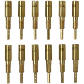 12 pieces of Brass Pilot Jet for Mikuni Carb VM28 /486