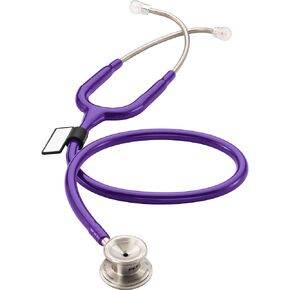 MDF Instruments, MD One® Stainless Steel Premium Dual Head Pediatric Stethoscope - All Black (MDF777C-BO)